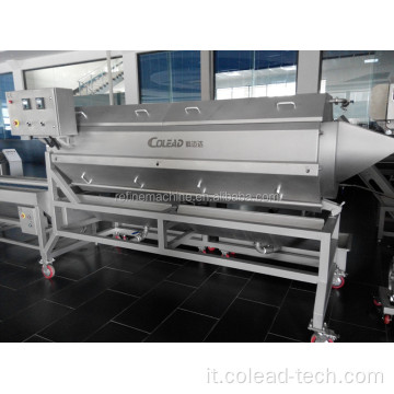 Macchina per peeling orizzontale automatico elettrico